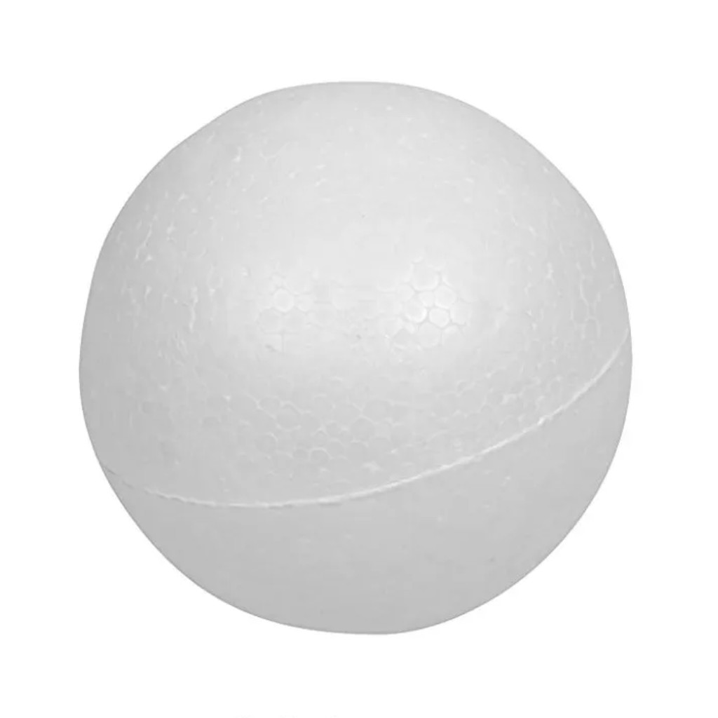 Bola De Isopor 200mm Styroform - 1 Pacote Com 3 Unidades em Oferta na Shopee