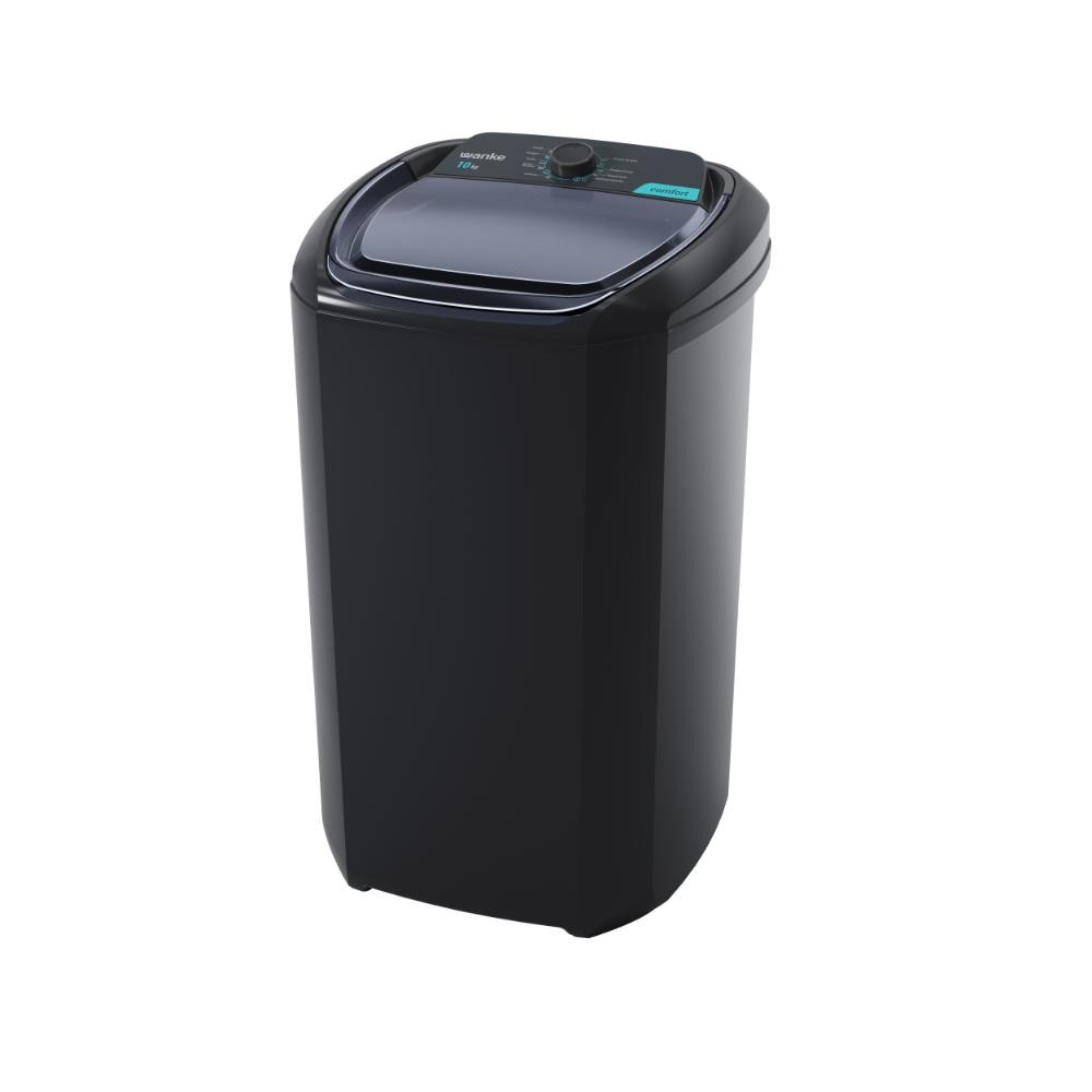 Máquina de Lavar 10kg Comfort Preta Wanke LWBE100T3 - 220V - Home Appliances