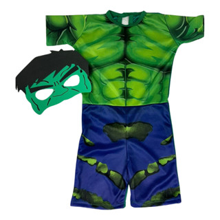 Fantasia Infantil Hulk Heróis Com Máscara - Envio Imediato em Oferta na Shopee