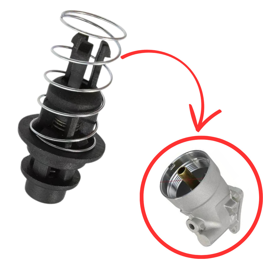 Válvula Resp Alivio Filtro De Óleo Motor Etorq Fiat Punto