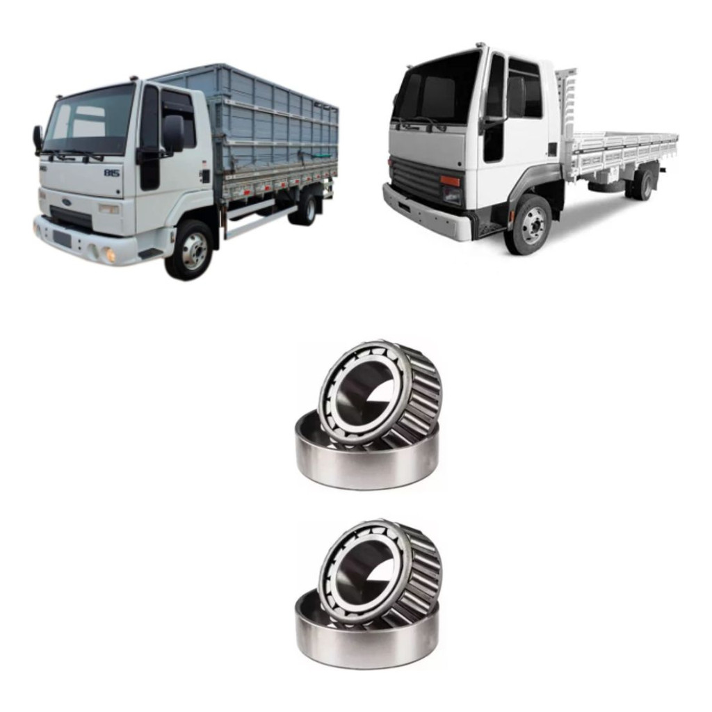 Par Rolamento Lateral Caixa Satelite Ford Cargo 814 815