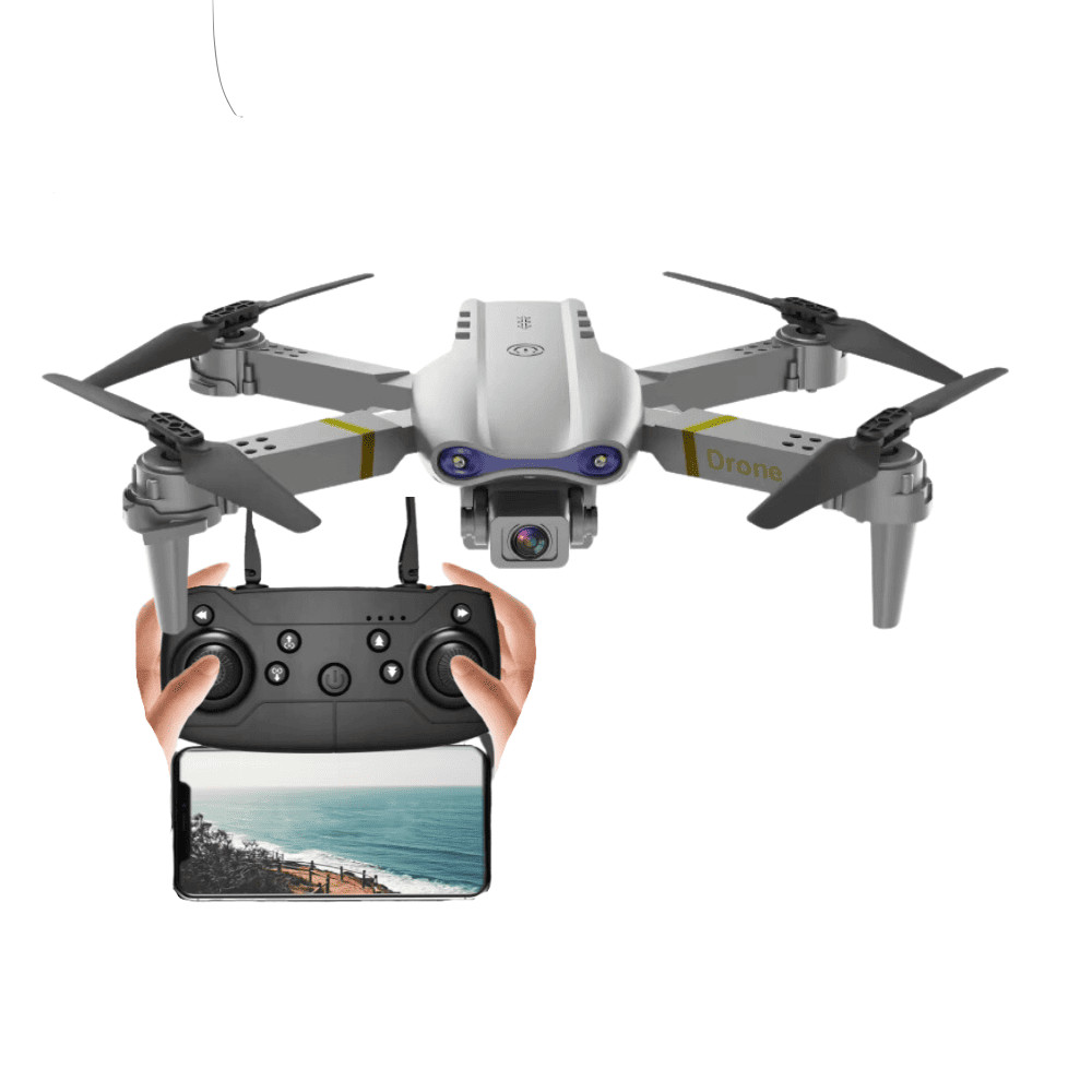 Drone com Câmera 4K K3 E99 Retorno Automático Video Foto Alta Estabilidade Giro 360 Wi-fi