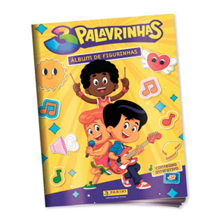 3 Palavrinhas | Álbum Livro Ilustrado Oficial em Oferta na Shopee
