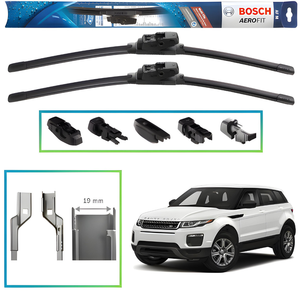 Par Palheta Limpador Dianteiro Range Rover Evoque 2011 2012 2013 2014 2015 2016 2017 2018 2019 G1