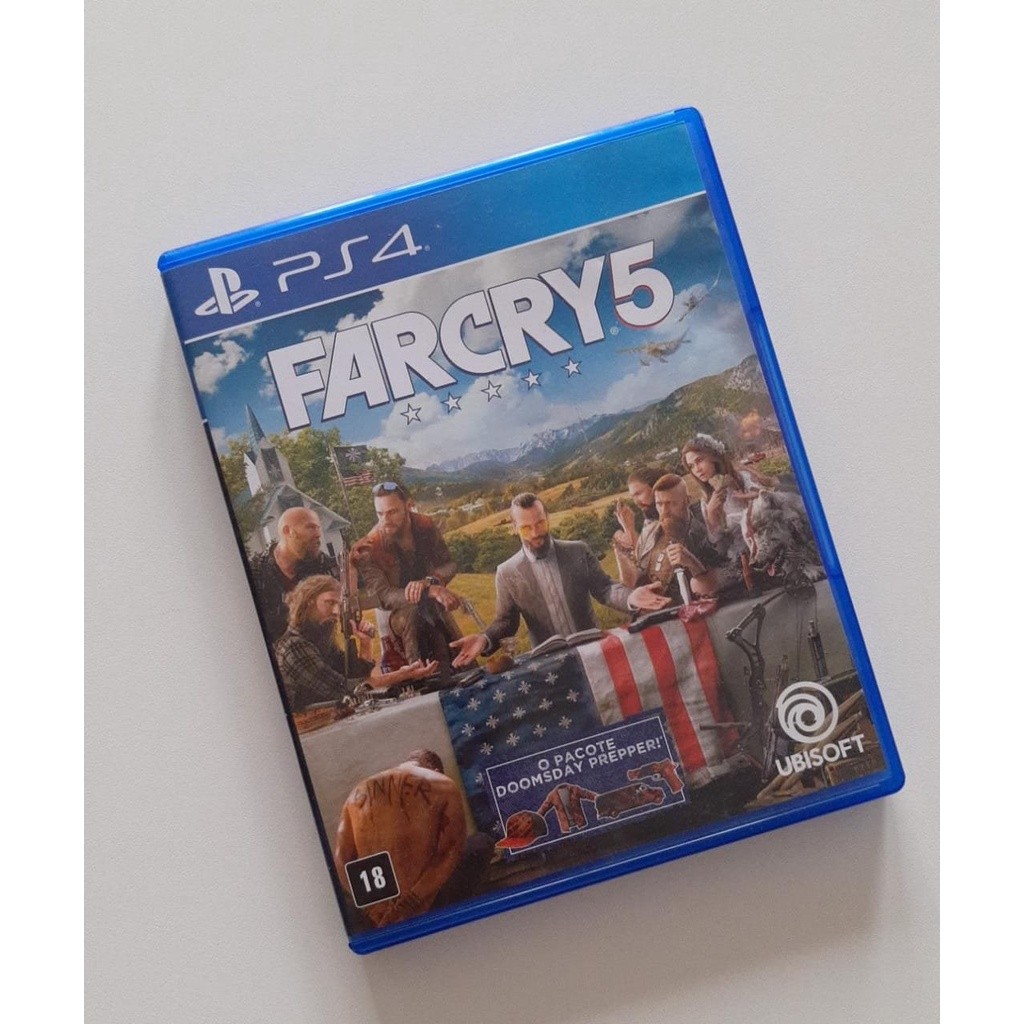 Far Cry 5 - Jogo usado para PS4