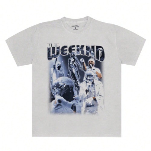 Camiseta Musica Cantor Pop Internacional Americano The Weekend Unissex