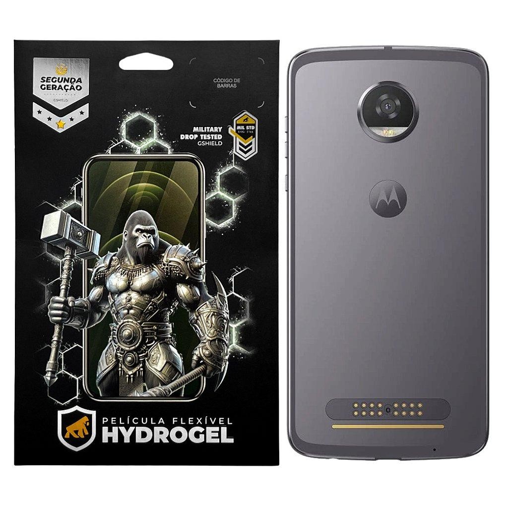 Película Traseira Hydrogel Motorola Moto Z2 Play - Gshield HD 97% Transparência