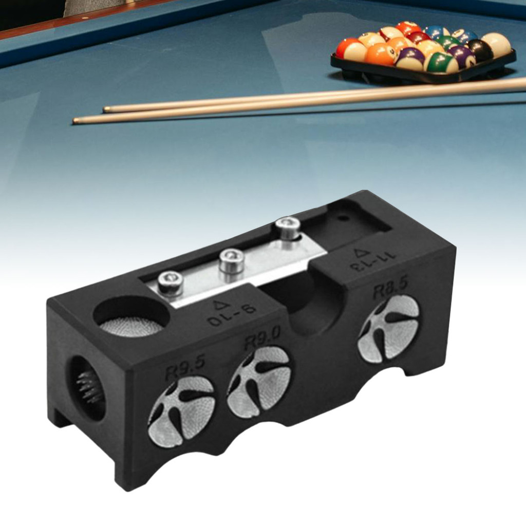 Ferramenta Corretora De Ponta De Taco De Bilhar Durável 10 Em 1 , Piscina Multifuncional Para Moedor , Modelador , De Re