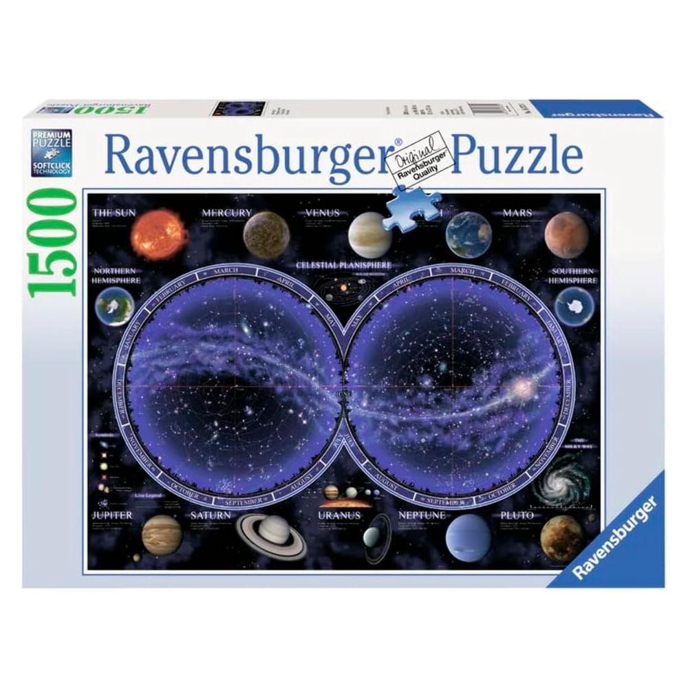 Puzzle 1500 peças Planisfério Celeste - Importado - Ravensburger em Oferta na Shopee