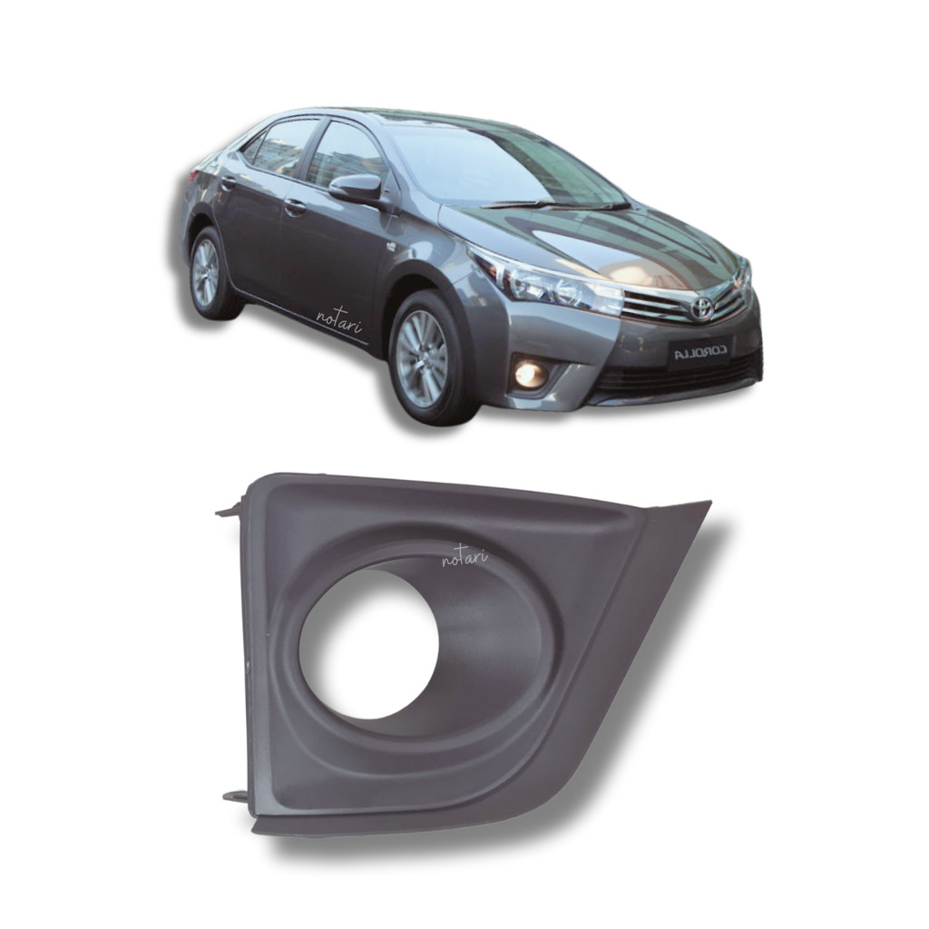 Aplique Tampa Moldura Farol de Milha Corolla 2015 2016 2017  Lado Direito
