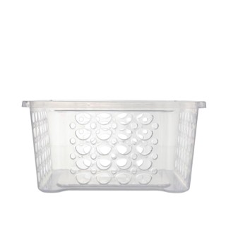 Cesta Empilhável Plástico Transparente 6,3L Moolti Sanremo em Oferta na Shopee