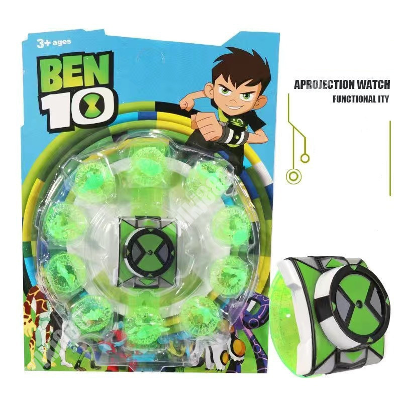 Ben 10 Omnitrix Relógio Tinnix Boneca Modelo Ben10 Projetor Presente Infantil Relógio Luminoso RIC2- & * -K1GZ