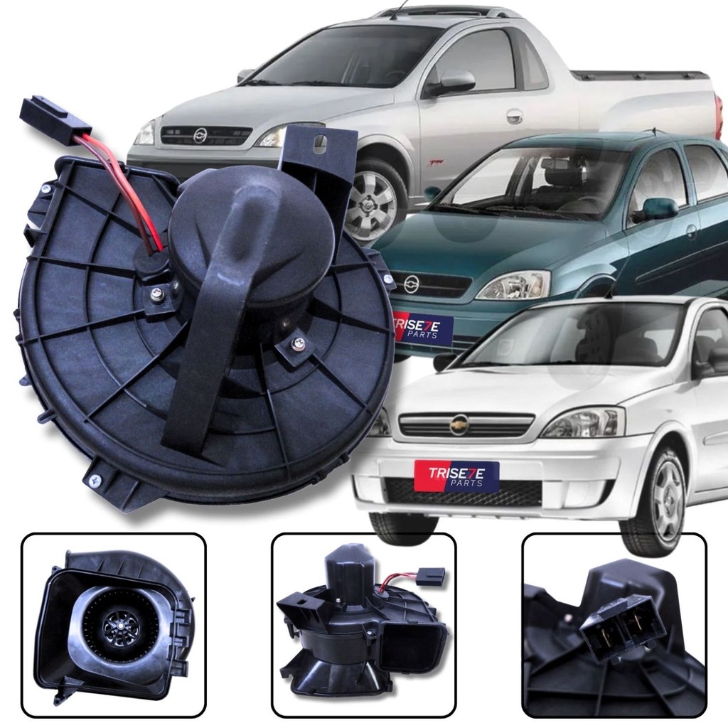 Ventilador Interno do GM Corsa Montana 1.0 1.8 Com Ar 2002 2003 2004 2005 2006 2007 2008 2009 2010 em Oferta na Shopee