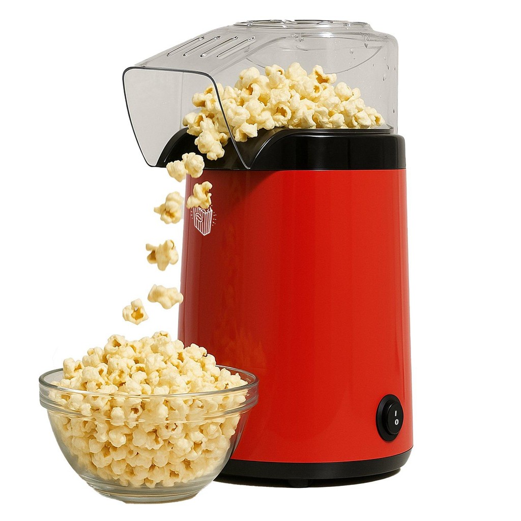 Máquina Pipoqueira Elétrica 1200W Pipoca Sem Óleo em Minutos em Oferta na Shopee