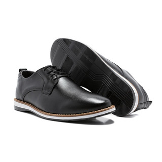 Sapato Casual Masculino Versales Fechamento Cadarço Esporte Fino Confortável Marrom Preto