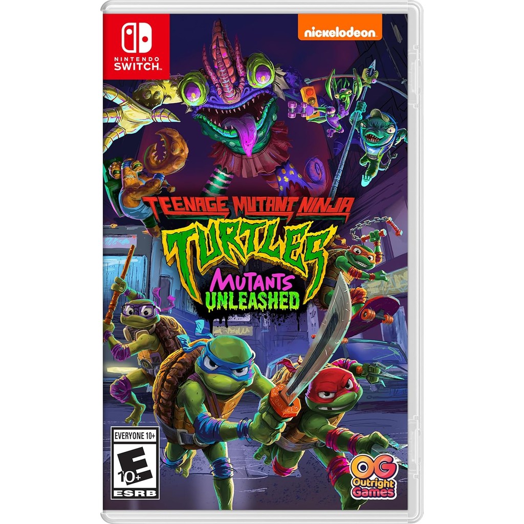 Teenage Mutant Ninja Turtles Mutants Unleashed Switch Midia Fisica em Oferta na Shopee