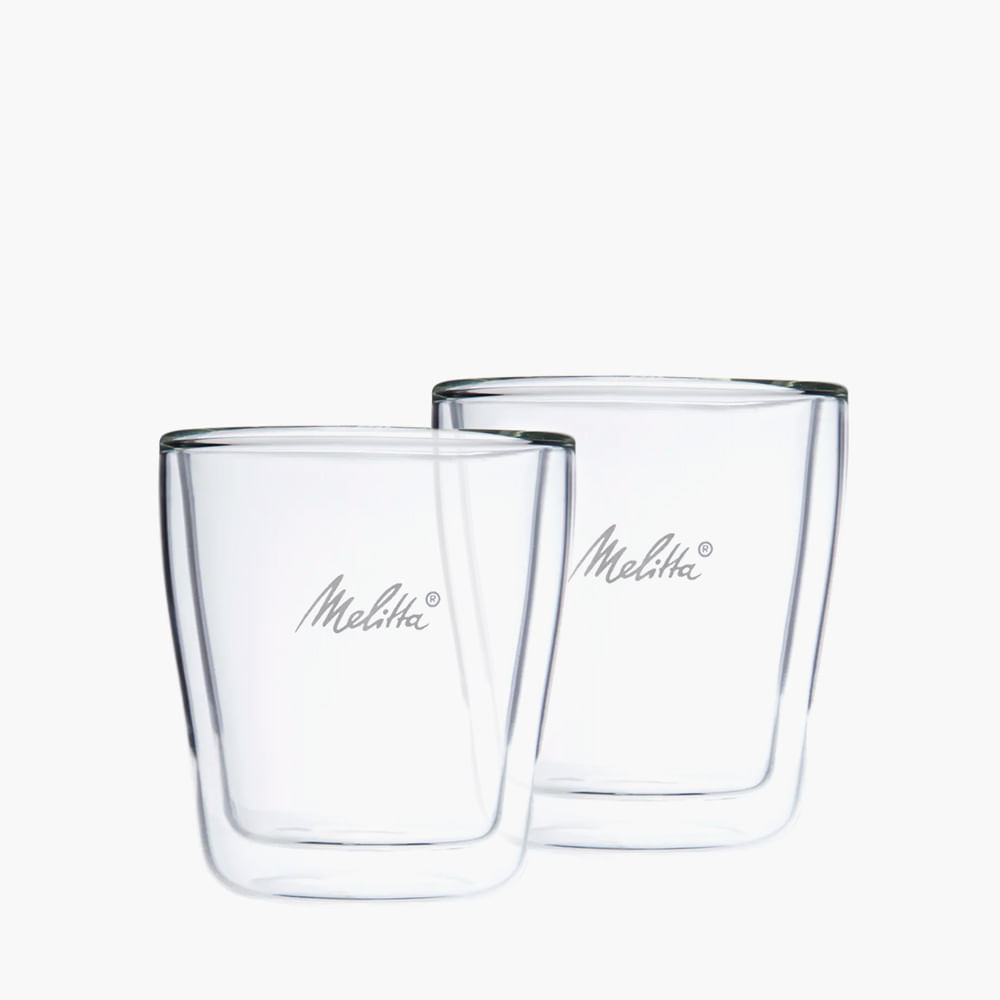 Copo Espresso de Vidro Duplo Melitta® 80mL em Oferta na Shopee