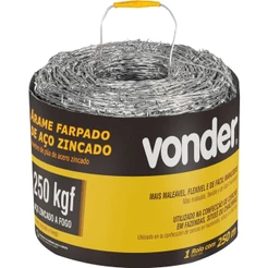 Arame Farpado 250 Kgf 500 M Vonder