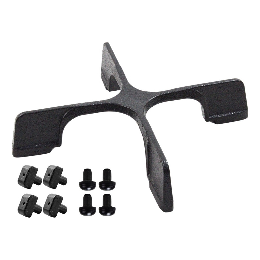 Grade Trempe Fogão Consul Brastemp Completa + Kit Borrachas