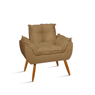 Poltronas Decorativas Pés Palito - Sala - Recepção Balaqui em Oferta na Shopee