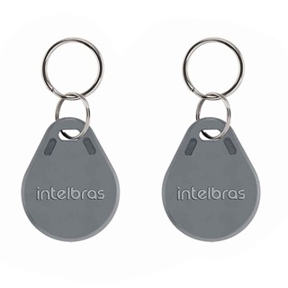 kit 02 Chaveiros de acesso por proximidade RFID TH 1000 MF Tag 13,56 MHz Intelbras em Oferta na Shopee