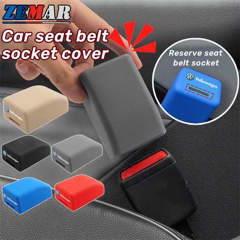 Capa Protetora Universal Para Cinto De Segurança De Carro Volkswagen De Silicone Fivela De Antiarranhões Golf Jetta Pass