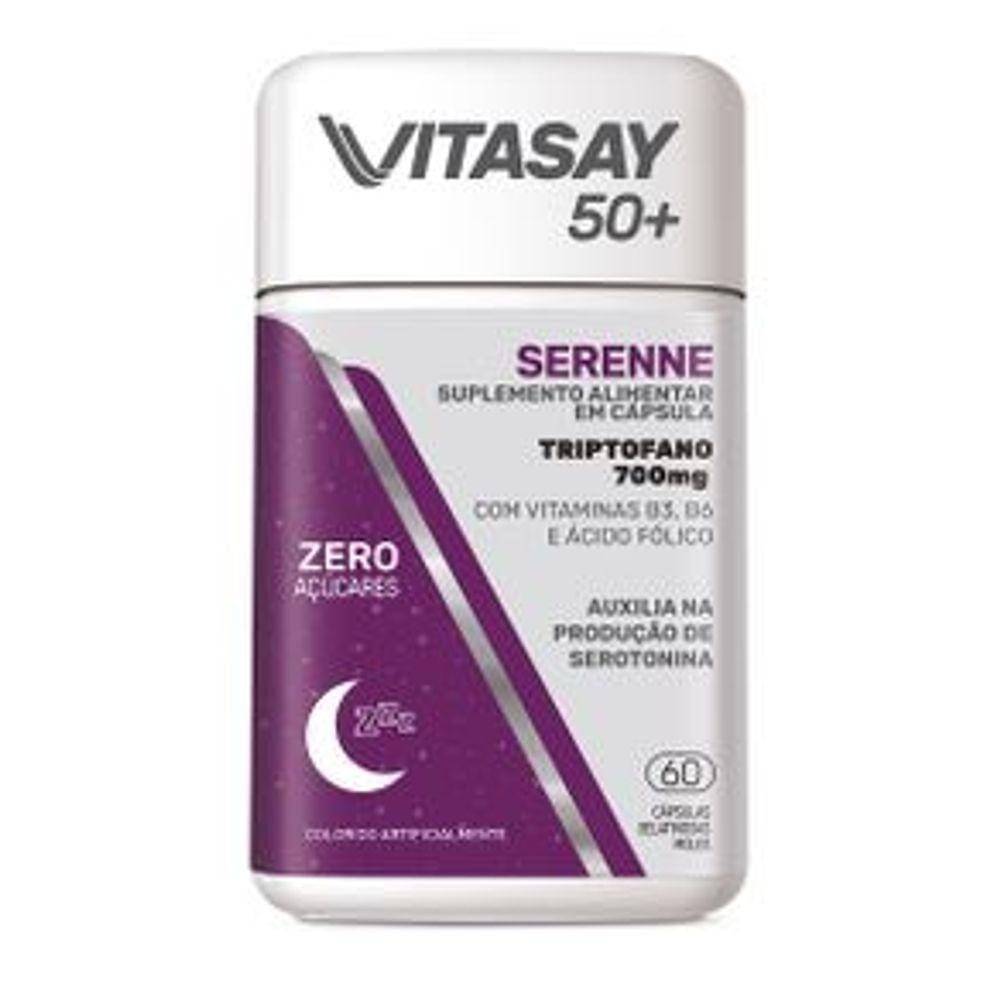 Vitasay50+ Serenne   - Humor e qualidade do sono 60 Cápsulas em Oferta na Shopee
