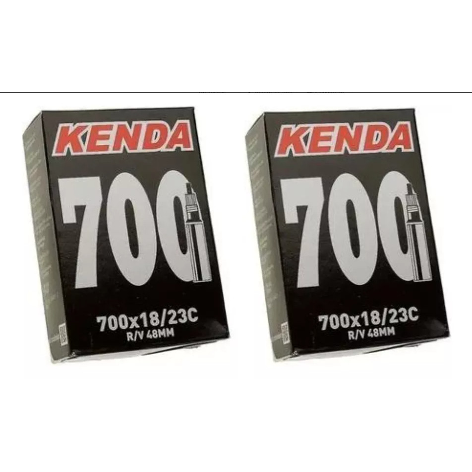 KIT 2 CAMARA 700X18/23C, PRESTA 48MM, REMOV em Oferta na Shopee