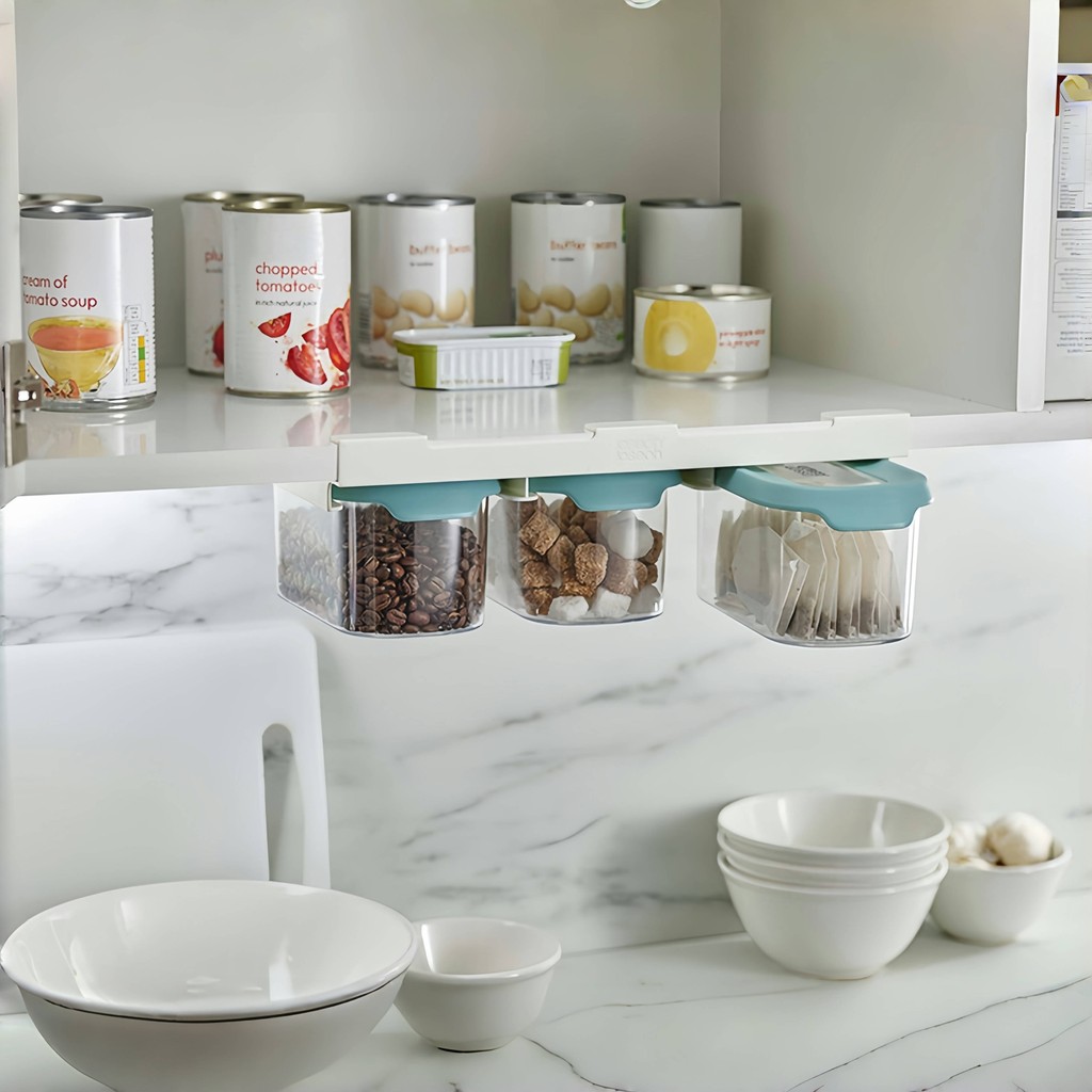 Caixa De Armazenamento De Alimentos Transparente Cozinha Organizador De Grãos E Feijão Recipientes Para Alimentos