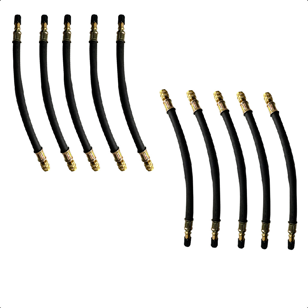 Kit 10 Prolongador Borracha P/ Pneu Caminhao e Onibus 210MM