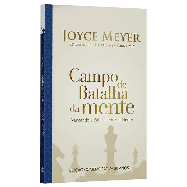 Campo de Batalha da Mente | Joyce Meyer | Capa Dura Luxo em Oferta na Shopee