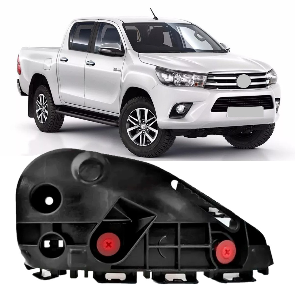 Suporte Guia Parachoque Dianteiro Hilux 2016/2020 Lado Direito