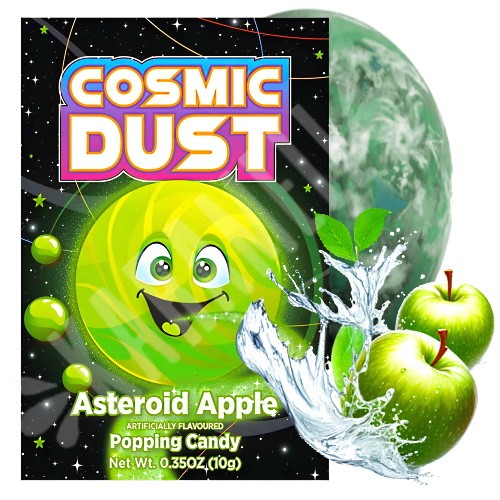 Bala Explosiva Cosmic Dust Asteroid Apple - Importado