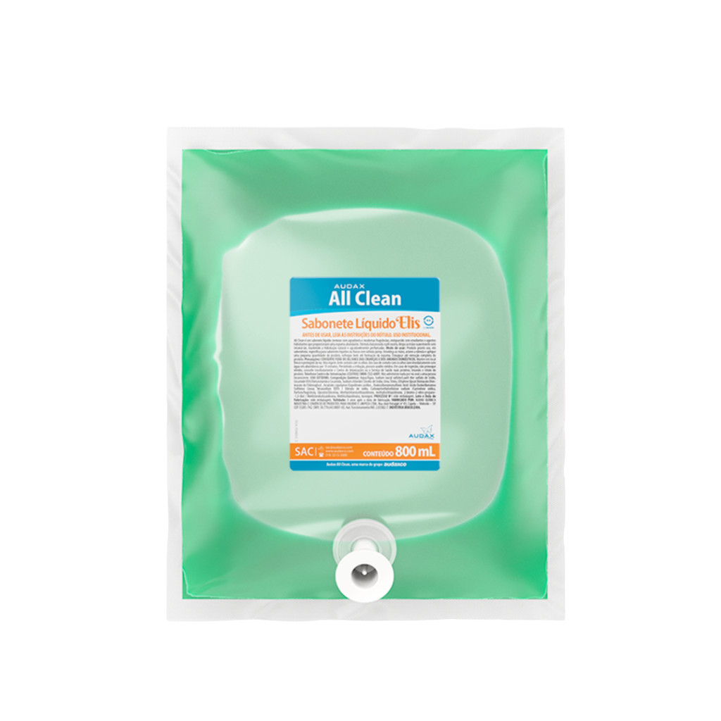 Sabonete Líquido 800ml Refil Erva Doce Elis All Clean - Beauty