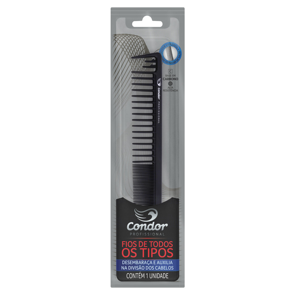 Pente para Cabelo Profissional Condor Ref. 8200 em Oferta na Shopee