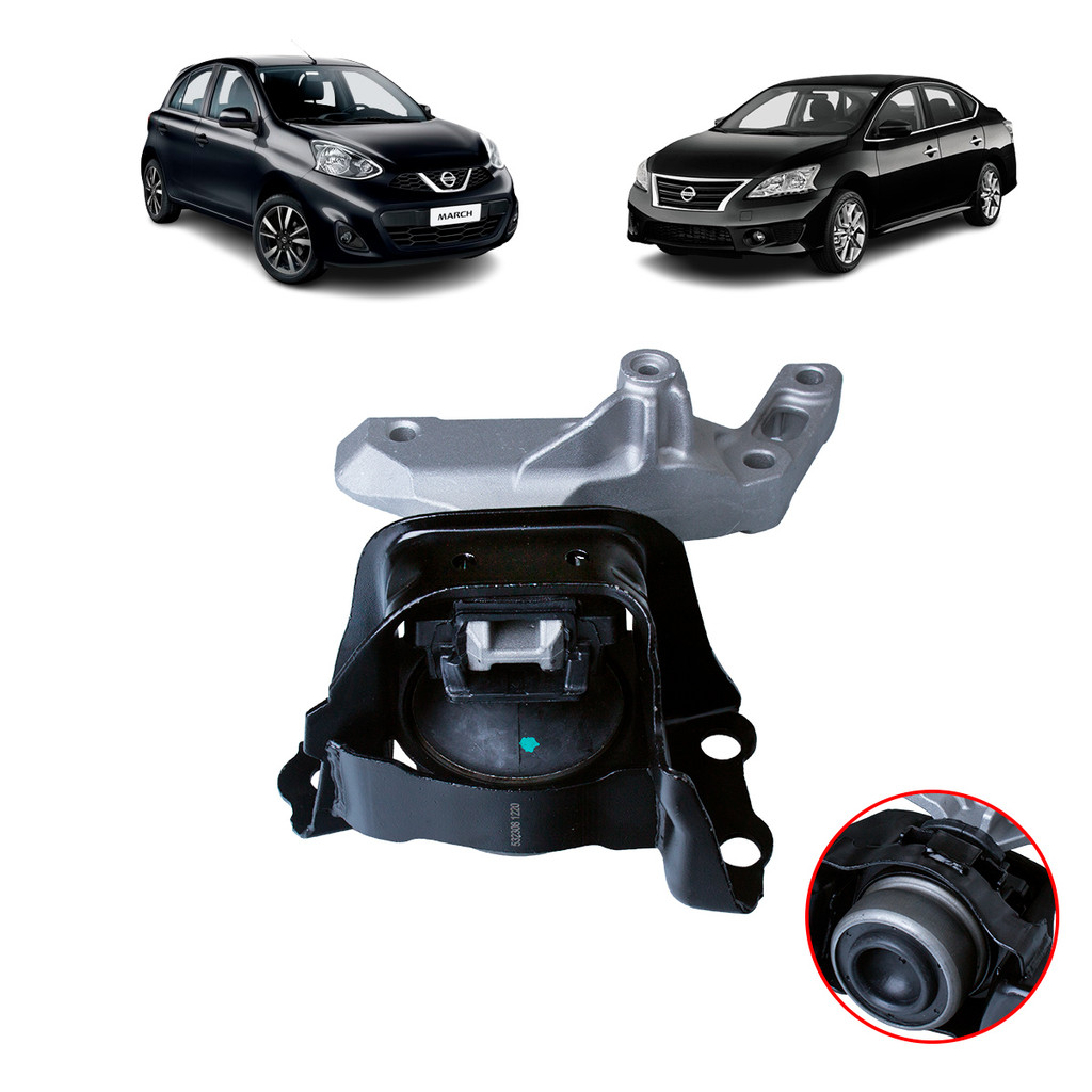 Coxim Direito do Motor Nissan Versa 1.6 - 2013 Em Diante