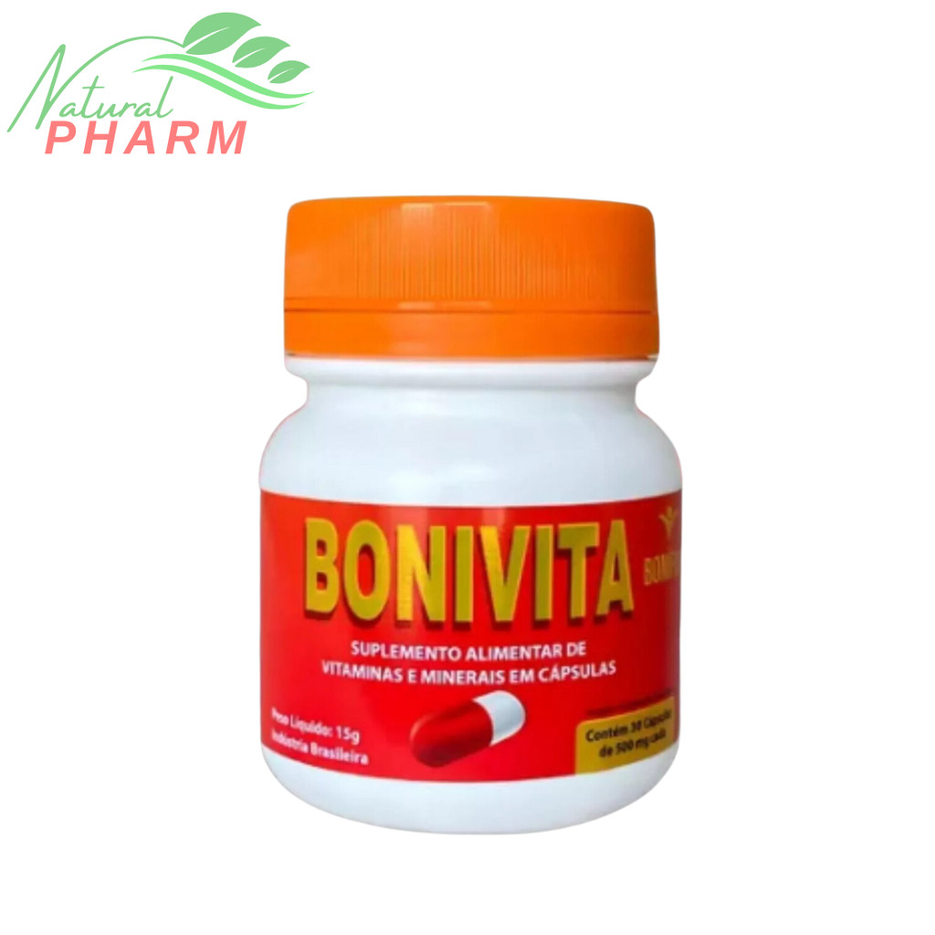 Bonivita Suplemento Alimentar e Funcional - 30 Caps em Oferta na Shopee