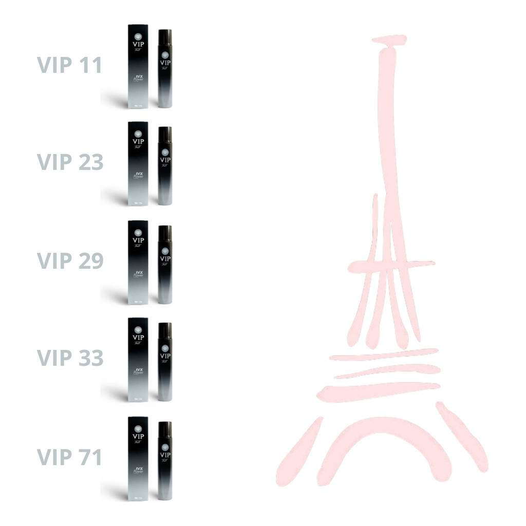Kit 5 Perfumes Vip 11 23 29 33 71 - Top 5 Touti Feminino Alta Fixacao Marcante Mais Vendidos