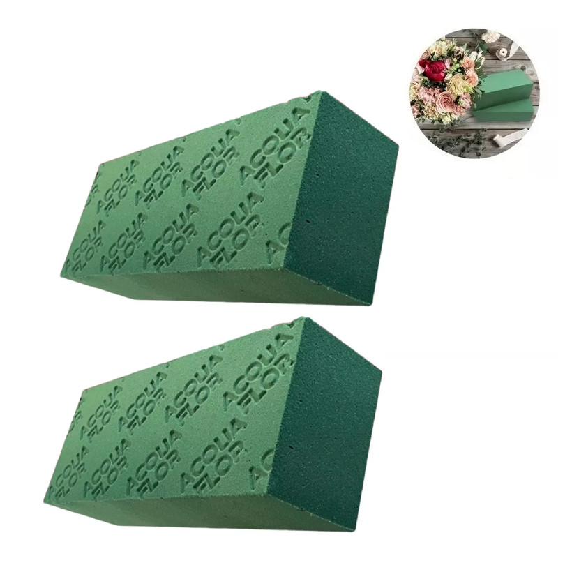 Kit 2 Espumas Floral Acqua Flor p/ decoração arranjos flores