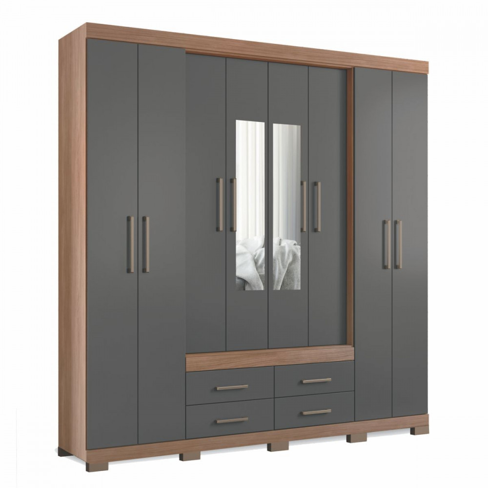 Guarda-Roupa 8 Portas Santos Andira: Onde Comprar | BuscaProdutos