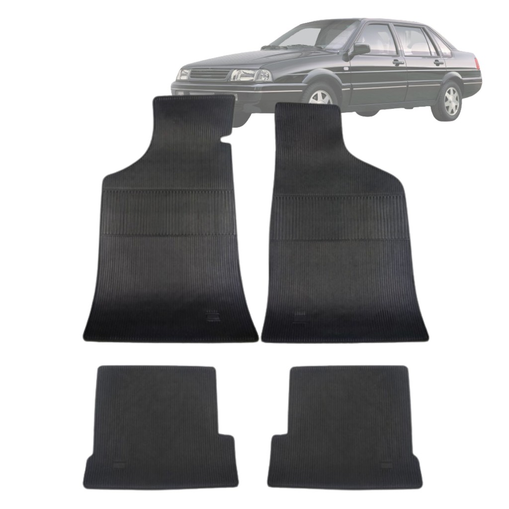TAPETE BORRACHA SANTANA 85/2006 QUANTUM 84/2002 VERSAILLES 91/96 FORD ROYALE 92/96 CARFLOOR