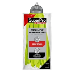 Mini Mop Microfibra Tiras SuperPro
