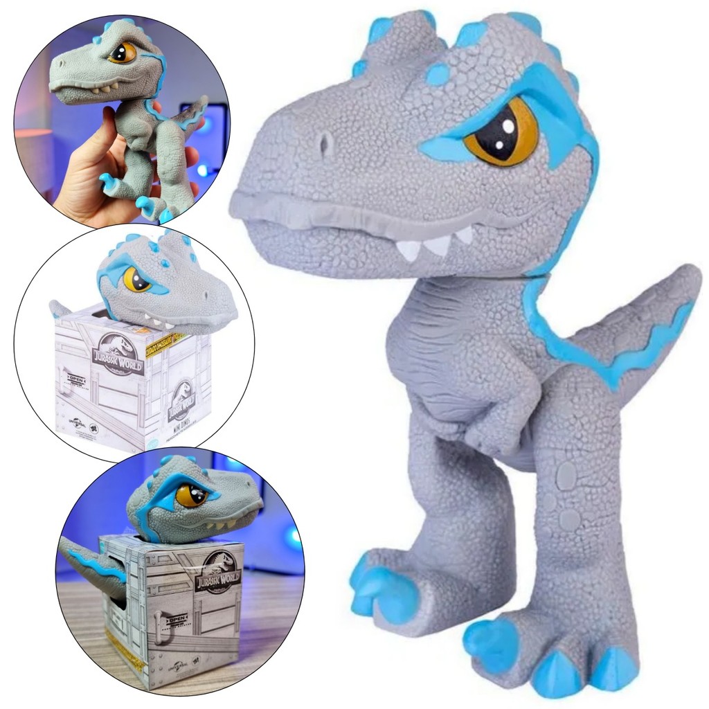 Boneco Velociraptor Blue Dinossauro Jurassic World Dino Baby