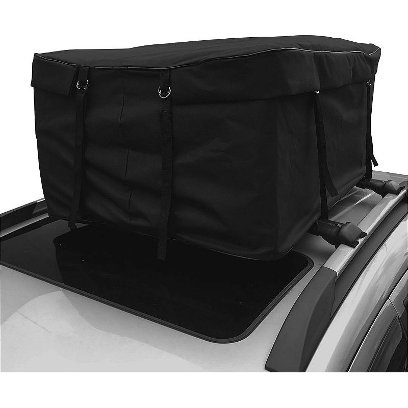 Bagageiro Teto Maleiro Resistente Mala Dobrável P/ Carro