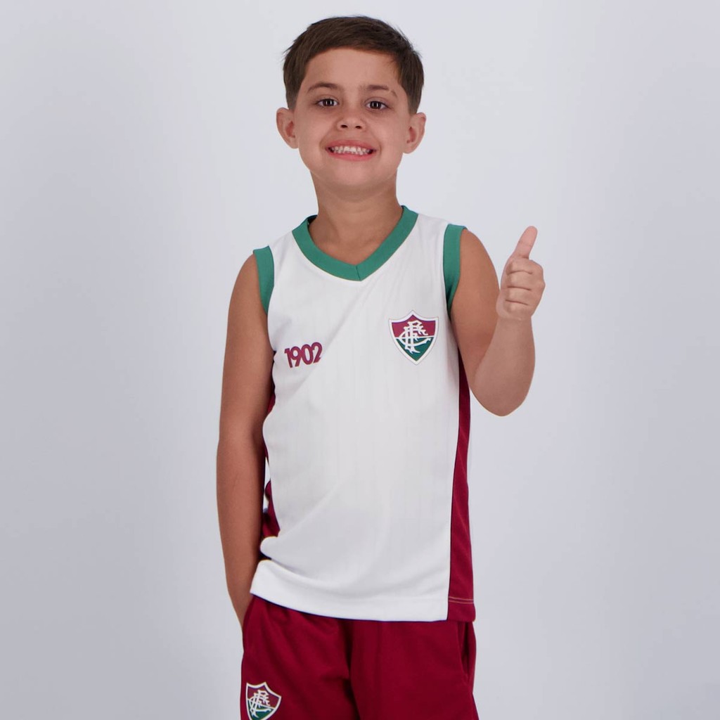 Regata Fluminense Base Infantil em Oferta na Shopee