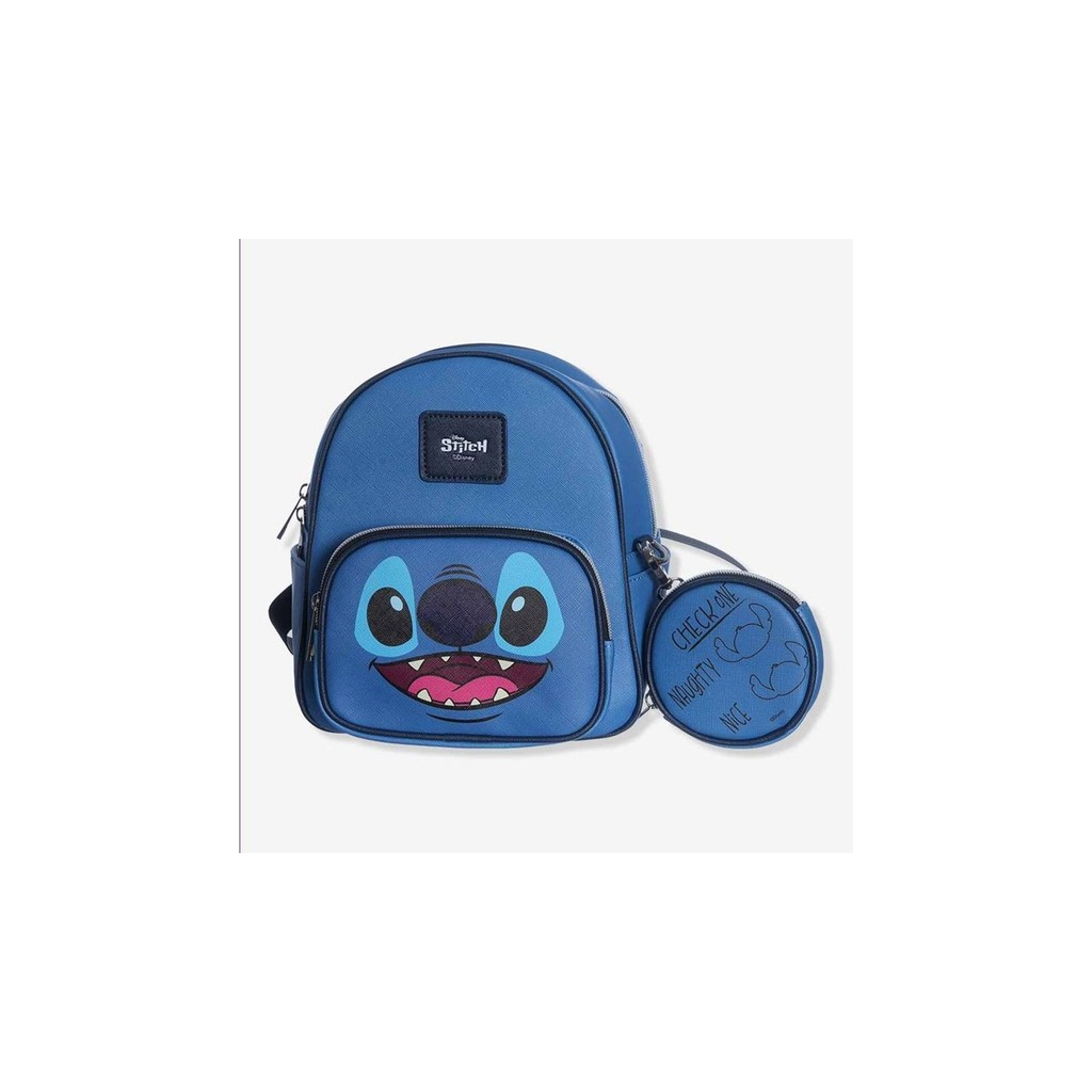 Mochila Fashion Mini com Bolsinha Stitch - Zona Criativa