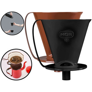 Suporte Coador De Café Plástico Suporte Filtro 103 Para Garrafas Reutilizável em Oferta na Shopee