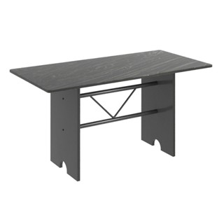 Mesa para Cozinha 140x75cm Tampo Ardósia  Martelado Prata/Indiano em Oferta na Shopee