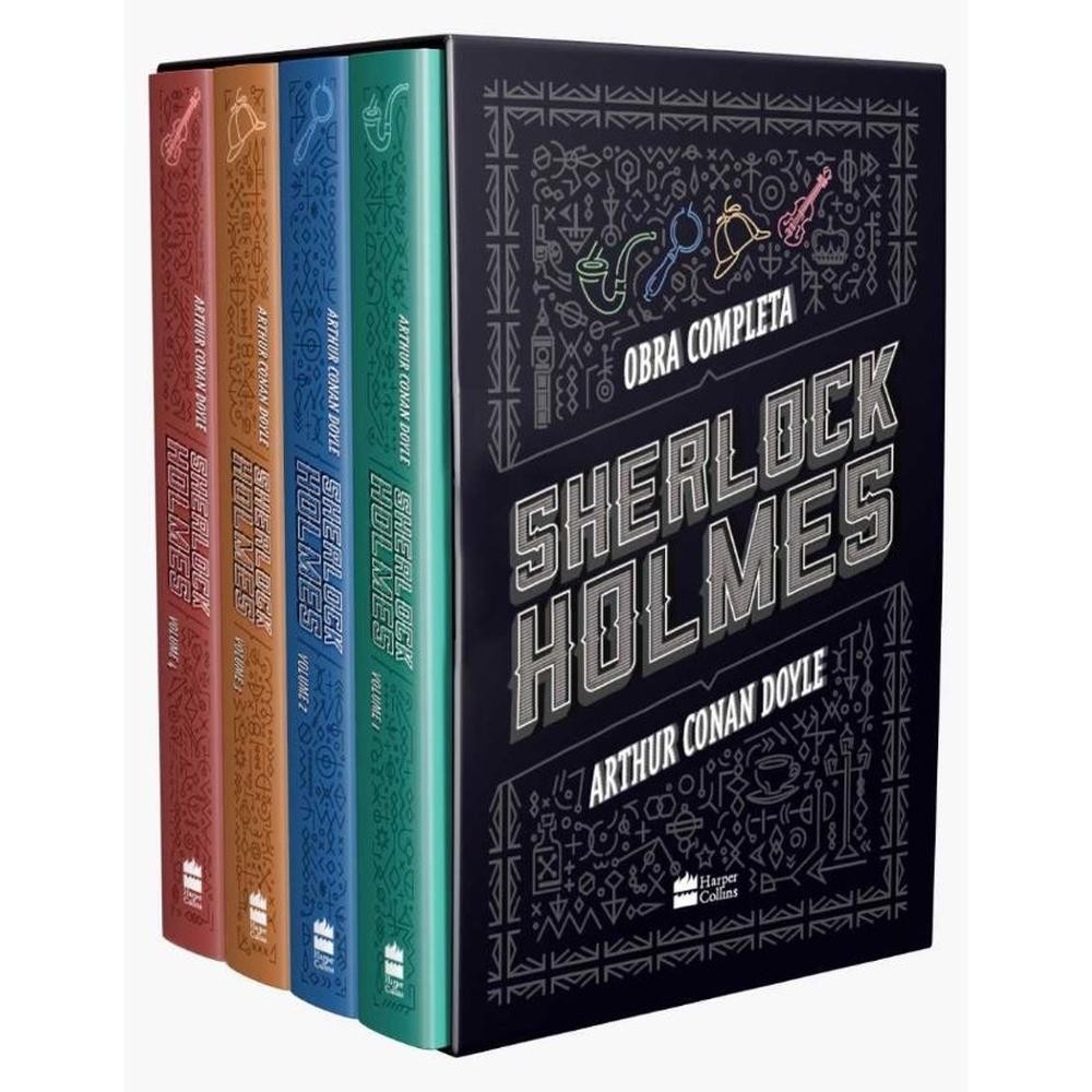 Box Sherlock Holmes - Obra completa em Oferta na Shopee