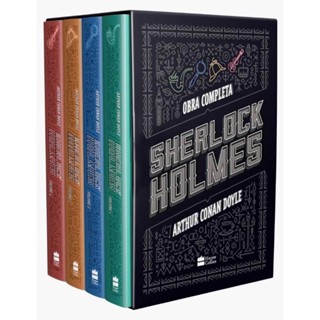 Box Sherlock Holmes - Obra completa em Oferta na Shopee